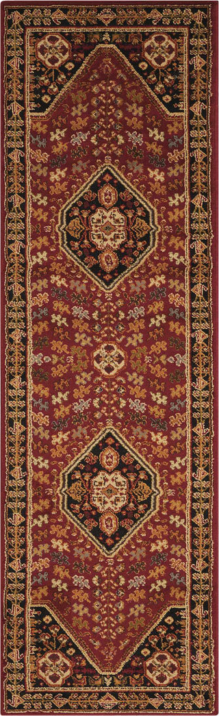 Nourison Paramount PAR21 Red Area Rug