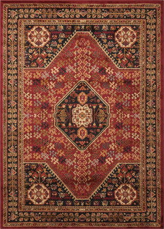 Nourison Paramount PAR21 Red Area Rug 5'3'' X 7'3''