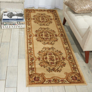 Nourison Paramount PAR37 Beige Area Rug Room Image