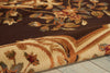 Nourison Paramount PAR37 Chocolate Area Rug Detail Image
