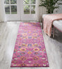 Nourison Passion PSN01 Fuchsia Area Rug Room Image