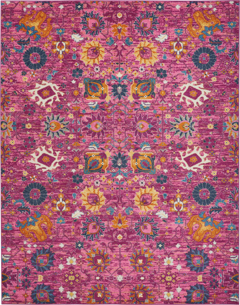 Nourison Passion PSN01 Fuchsia Area Rug main image