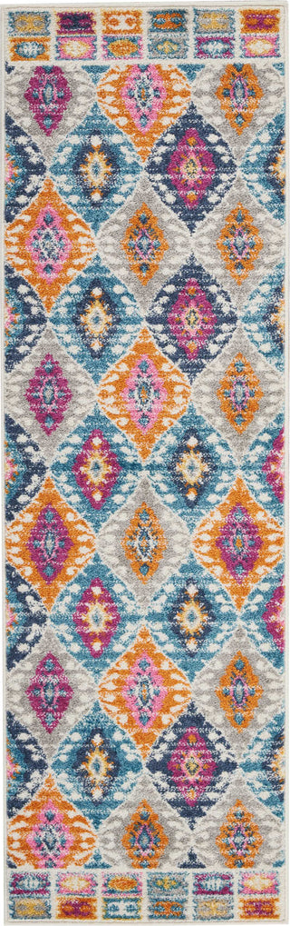 Nourison Passion PSN02 Multicolor Area Rug 1'10'' X 6' Runner