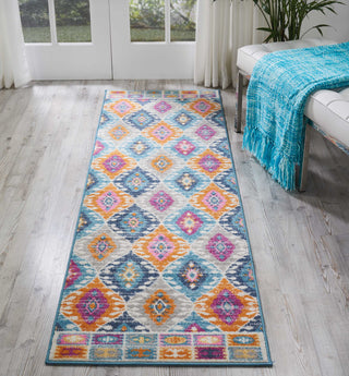 Nourison Passion PSN02 Multicolor Area Rug Room Image