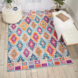 Nourison Passion PSN02 Multicolor Area Rug Room Image Feature