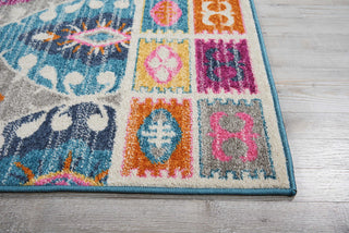 Nourison Passion PSN02 Multicolor Area Rug Detail Image