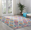 Nourison Passion PSN02 Multicolor Area Rug Room Image