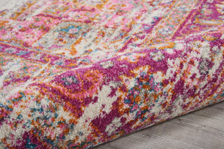 Nourison Passion PSN03 Ivory/Fushia Area Rug Detail Image