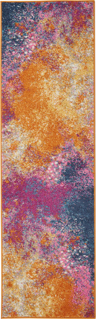 Nourison Passion PSN10 Sunburst Area Rug 1'10'' X 6' Runner