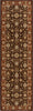 Nourison Persian Crown PC001 Dark Brown Area Rug Corner Image