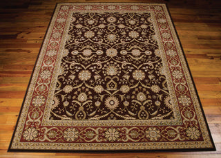 Nourison Persian Crown PC001 Dark Brown Area Rug Main Image