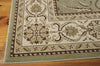 Nourison Persian Crown PC001 Green Area Rug 8' X 11' Corner Shot