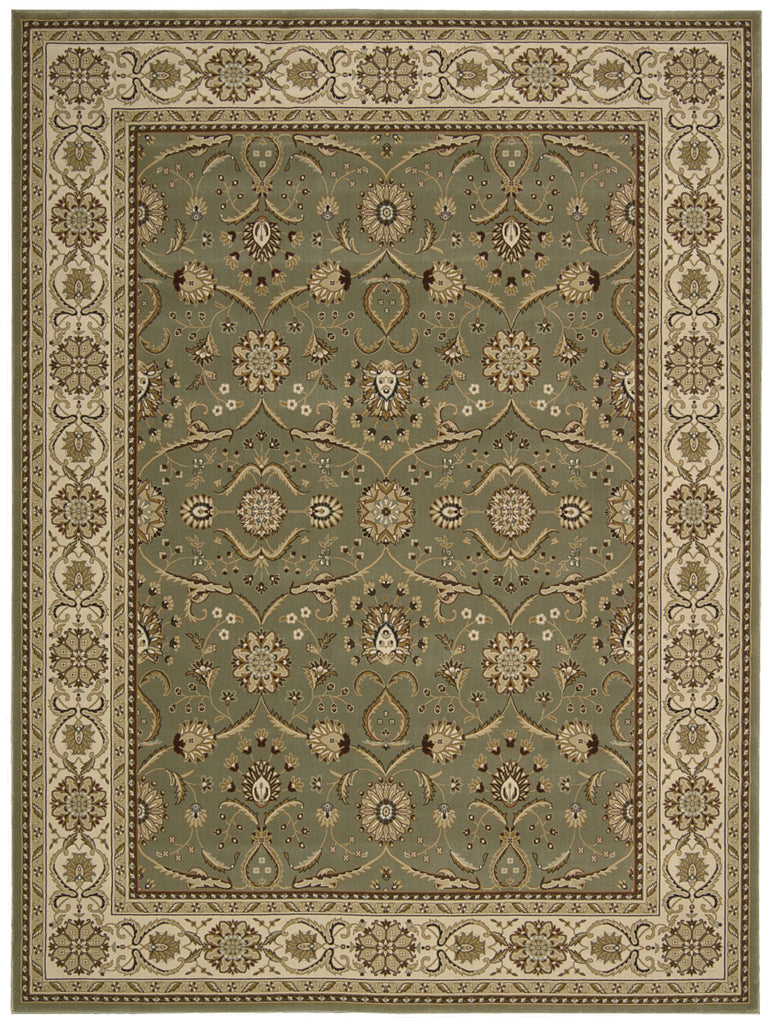 Nourison Persian Crown PC001 Green Area Rug main image