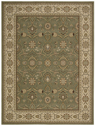 Nourison Persian Crown PC001 Green Area Rug main image