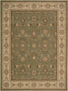 Nourison Persian Crown PC001 Green Area Rug Corner Image