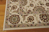 Nourison Persian Crown PC002 Ivory Area Rug 6' X 8' Corner Shot