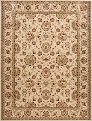 Nourison Persian Crown PC002 Ivory Area Rug Corner Image