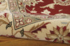 Nourison Persian Crown PC002 Red Area Rug 8' X 11' Texture Shot