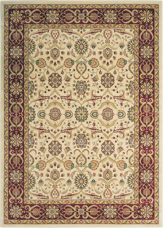 Nourison Persian Crown PC001 Cream Area Rug 6' X 8'