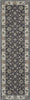 Persian Crown PC002 Charcoal/Ivory Area Rug by Nourison Runner Image