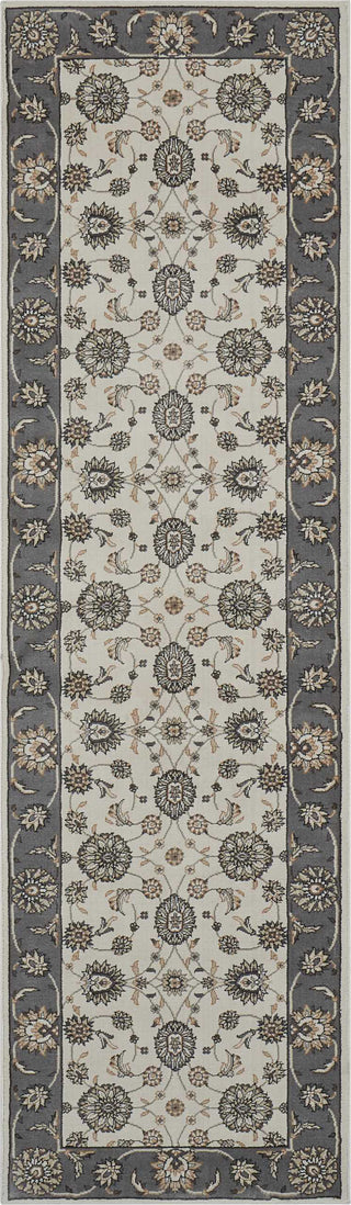 Nourison Persian Crown PC002 Ivory/Grey Area Rug