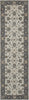 Nourison Persian Crown PC002 Ivory/Grey Area Rug 2'2'' X 7'6'' Runner