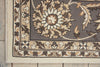 Nourison Persian Crown PC002 Ivory/Grey Area Rug Corner Image