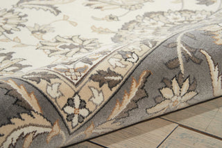 Nourison Persian Crown PC002 Ivory/Grey Area Rug Detail Image