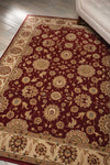 Nourison Persian Crown PC002 Red Area Rug Room Image Feature