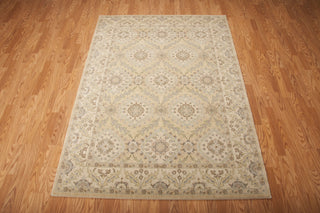 Nourison Persian Empire PE24 Light Gold Area Rug 6' X 8' Floor Shot Feature