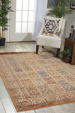 Nourison Persian Arts BD01 Beige Area Rug Room Image Feature