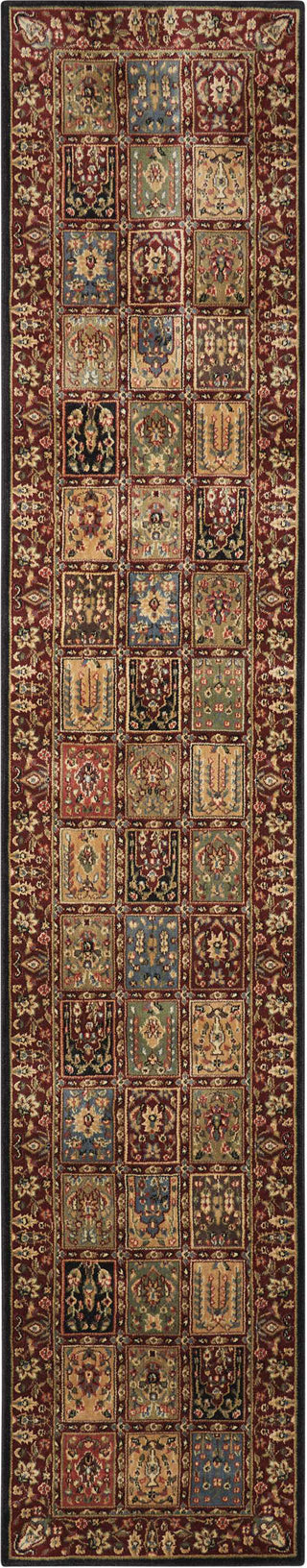 Nourison Persian Arts BD01 Multicolor Area Rug 2'3'' X 12' Runner