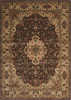 Nourison Persian Arts BD02 Chocolate Area Rug 5'3'' X 7'5''