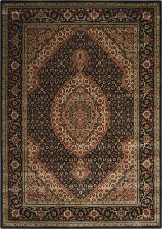 Nourison Persian Arts BD03 Black Area Rug 5'3'' X 7'5''