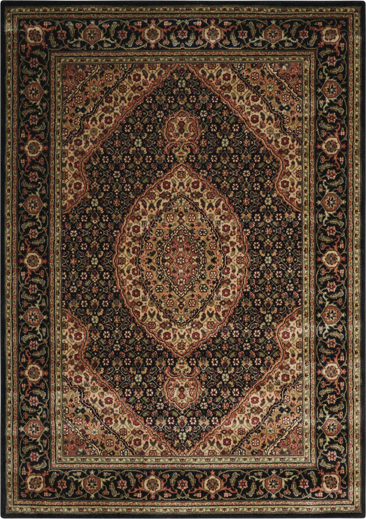 Nourison Persian Arts BD03 Black Area Rug