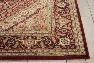 Nourison Persian Arts BD03 Brick Area Rug Detail Image