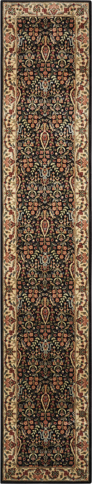 Nourison Persian Arts BD08 Black Area Rug