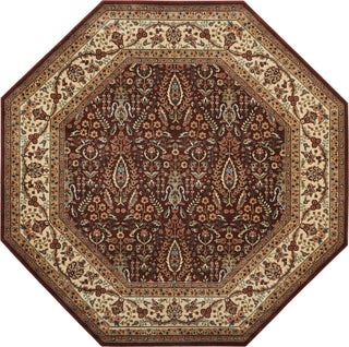 Nourison Persian Arts BD08 Burgundy Area Rug