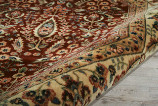 Nourison Persian Arts BD08 Burgundy Area Rug Detail Image