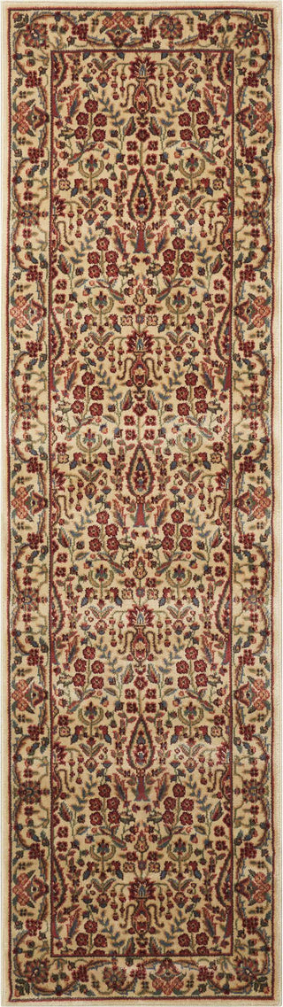 Nourison Persian Arts BD08 Ivory Area Rug 2'3'' X 8' Runner