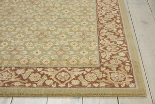 Nourison Persian Empire PE26 Green Area Rug Detail Image