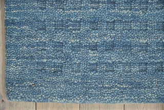 Nourison Perris PERR1 Denim Area Rug Corner Image