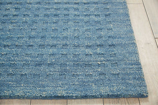 Nourison Perris PERR1 Denim Area Rug Detail Image