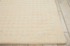 Nourison Perris PERR1 Ivory Area Rug Detail Image