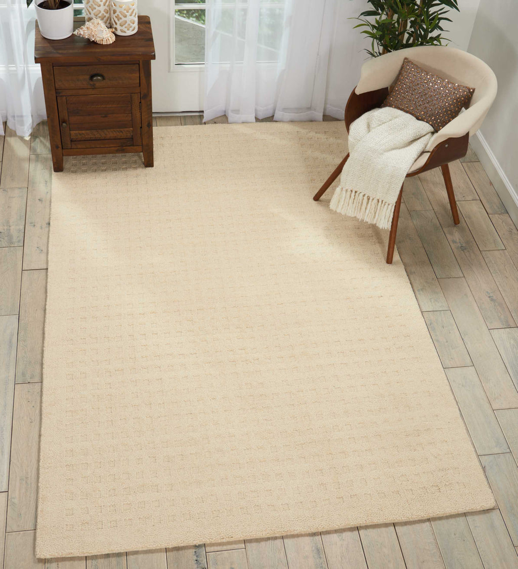 Nourison Perris PERR1 Ivory Area Rug Room Image Feature