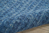 Nourison Perris PERR1 Navy Area Rug T' R