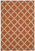 Nourison Portico POR01 Orange Area Rug