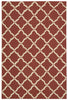 Nourison Portico POR01 Red Area Rug main image