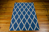 Nourison Portico POR02 Navy Area Rug 5' X 8' Floor Shot Feature