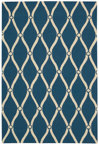 Nourison Portico POR02 Navy Area Rug main image